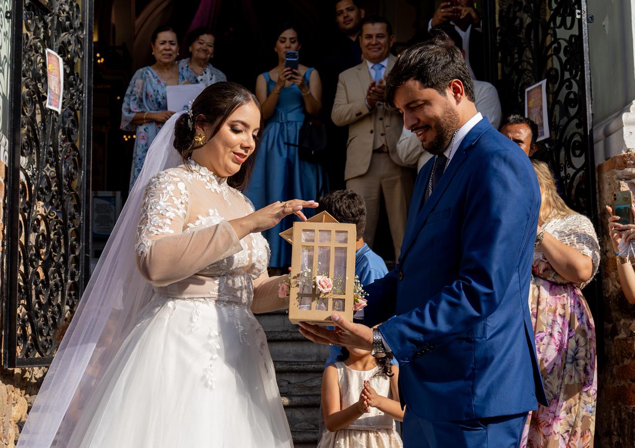 Liberación de mariposas en bodas Puerto Vallarta