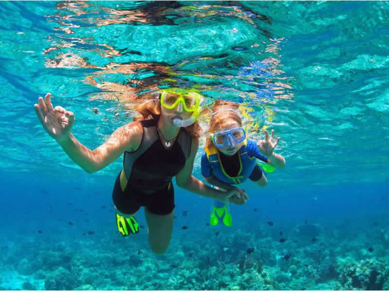 Mariposario y Snorkel